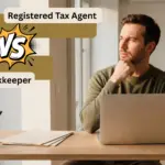 Registered tax agent vs bookkeeper comparison in Australia